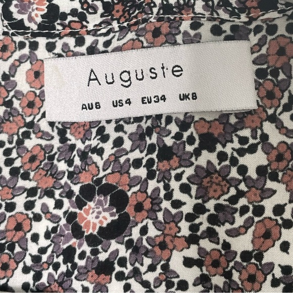 Auguste The Label Natural Desert Dreams floral duster kimono. Size 4. - Picture 7 of 10